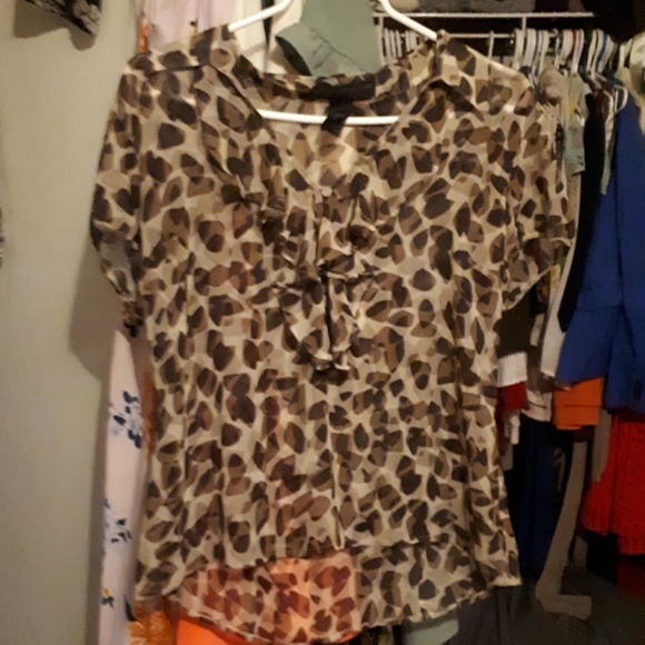 Brown blouse - Picture 2 of 3